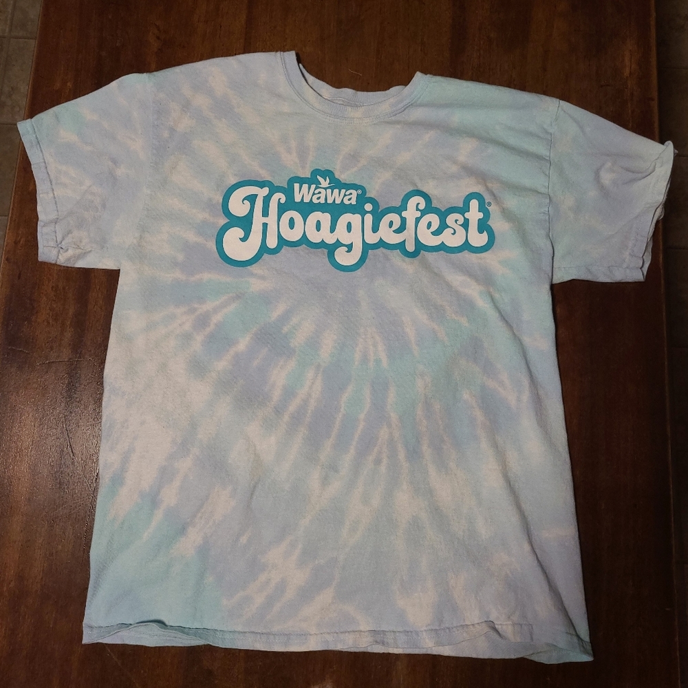 Wawa Hoagiefest 2020 T-shirt Size Large Tiedye